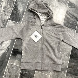 New with tag Hanna Andersson toddler hoodie with bear ears. Size 2T